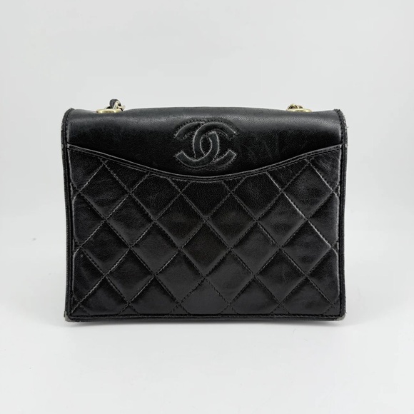 Chanel CC Vintage Quilted Flap Bag - Picture 4 of 16